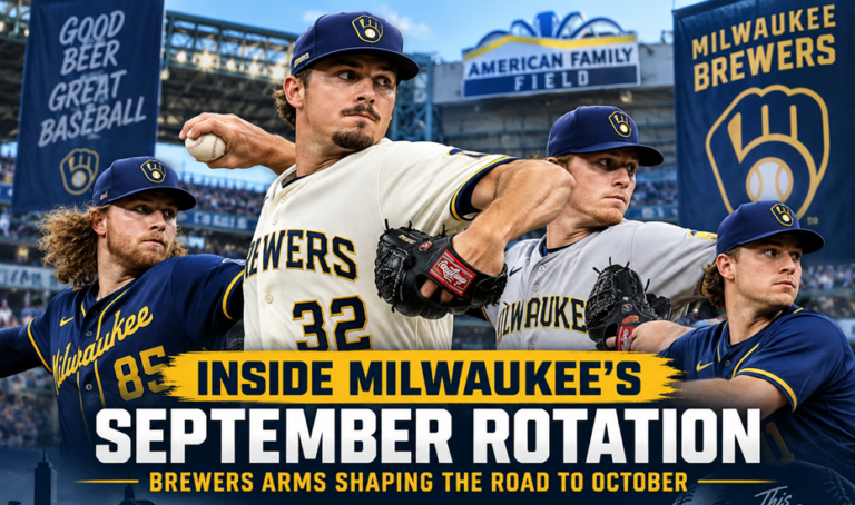 Inside Milwaukee’s September Rotation: Brewers Arms Shaping the Road to October