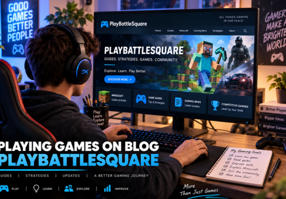 Playing Games on Blog PlayBattleSquare
