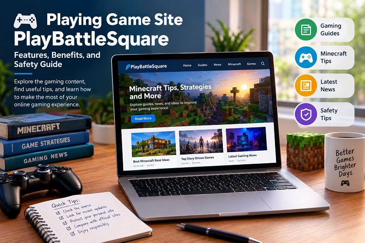 Playing game site PlayBattleSquare