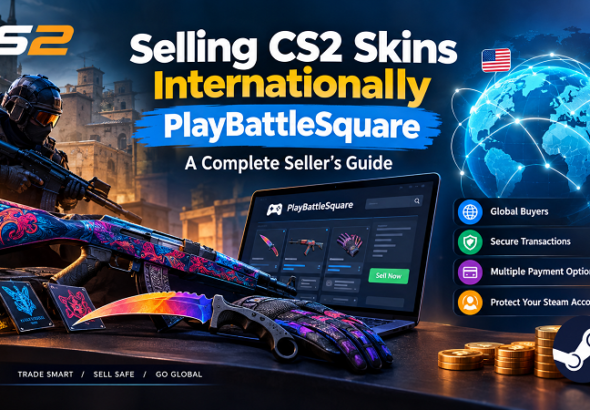 selling CS2 skins internationally PlayBattleSquare